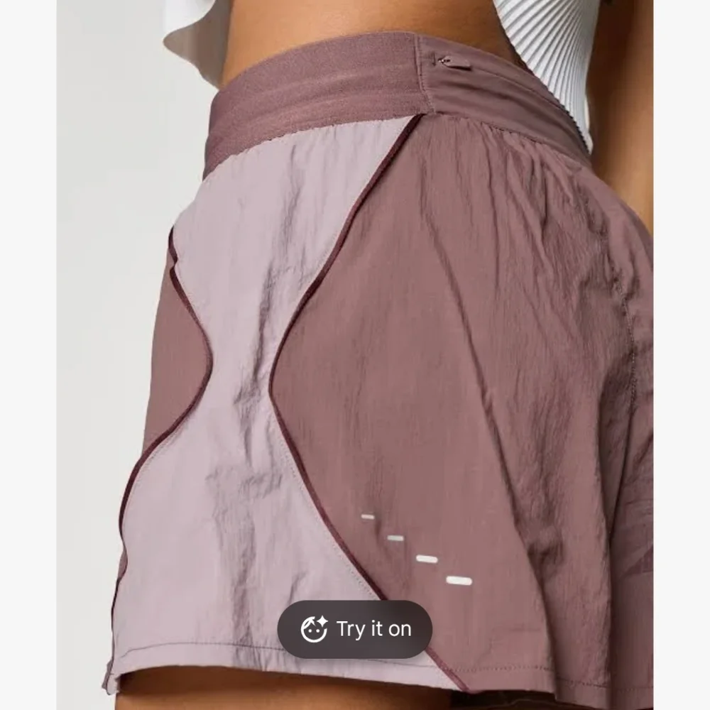 Nike Women's Swift Repel High-waisted Brief Lined Running Shorts sz LRG - Picture 8 of 16